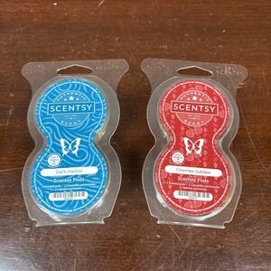 2~Scentsy Pods~Dark Harbor & Cherries Jubilee~NIP